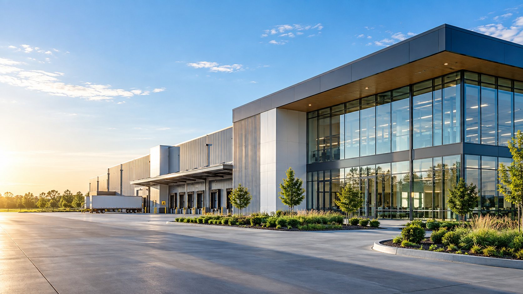 Premium completed industrial facility and factory extension